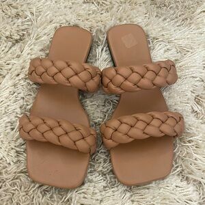 Braided sandals